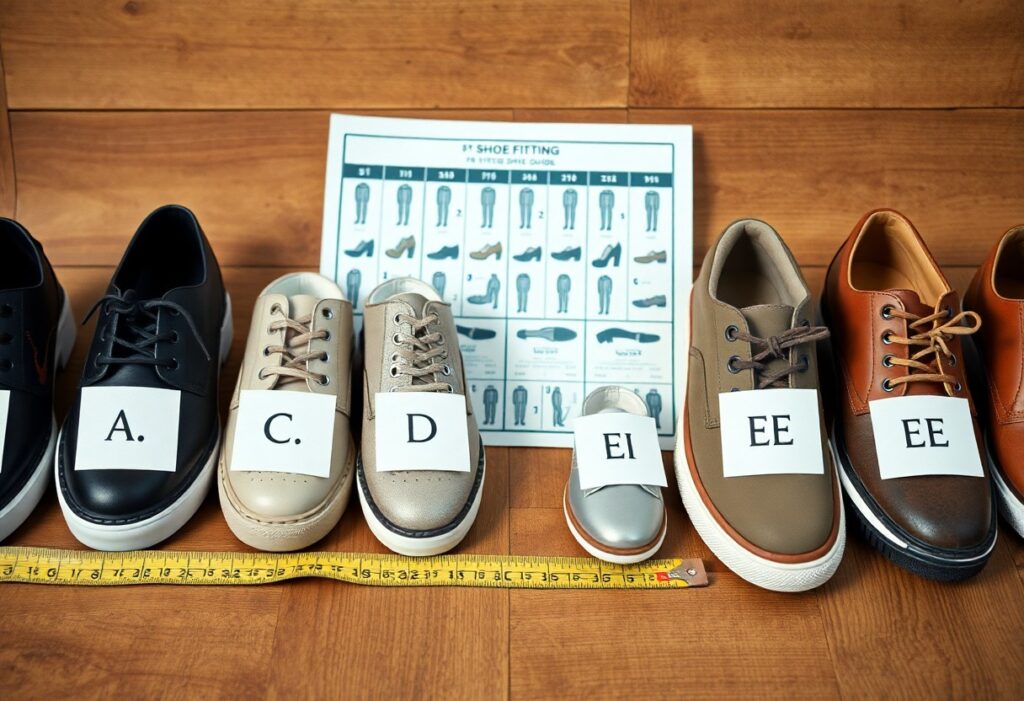 Shoe Width Letters for Achieving the Perfect Fit