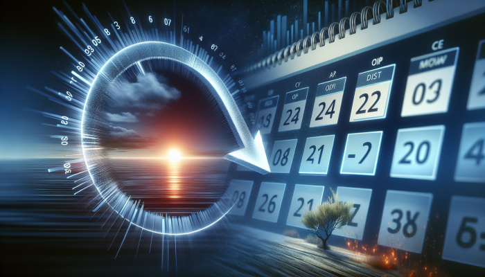 Understanding the Effects of Debt Consolidation on Future Loans: Impact Explained | DCL A credit report indicating a temporary score dip, with a calendar and a graph signifying long-term financial improvement.
