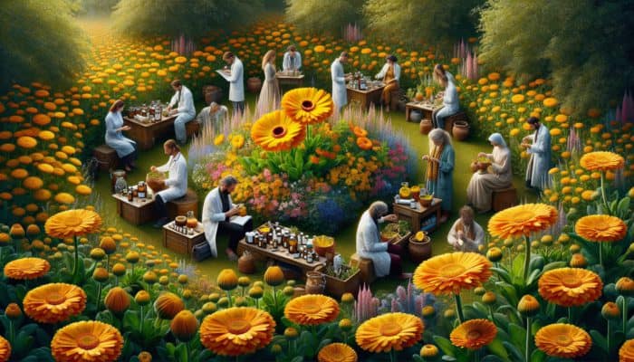 Calendula: Healing Wounds Naturally in the UK