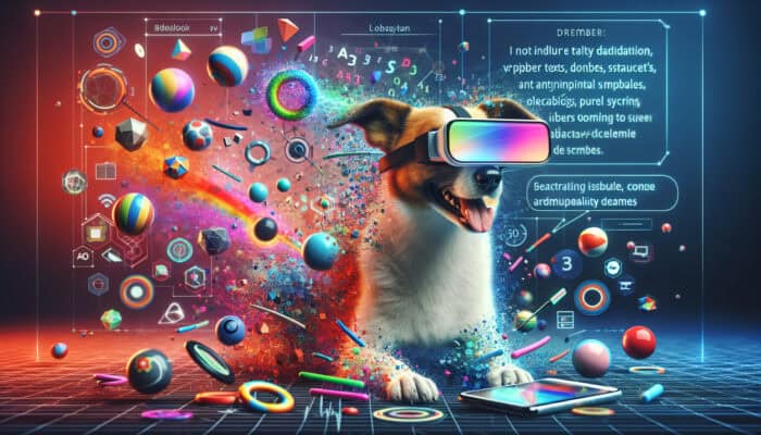 Augmented Reality Games for Engaging Dog Play