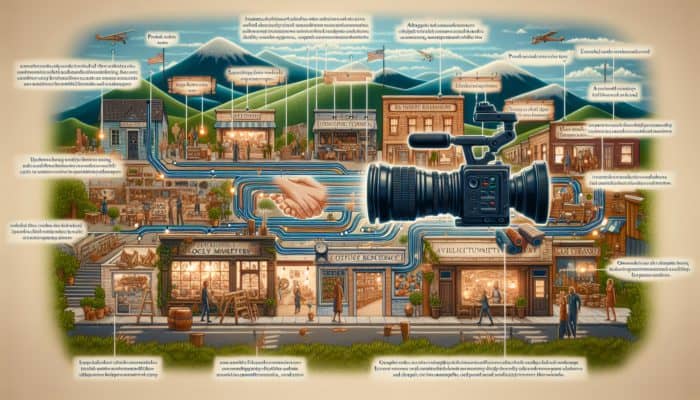 A small business in Totnes utilizing video marketing to connect with customers through captivating storytelling and community engagement.