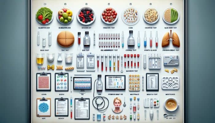 Food Intolerance Test in Swinton: Different food intolerance tests including elimination diets, IgG antibody blood tests, hydrogen breath tests with food and equipment.